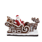 Adorno Mesa Trineo Papanoel 26 Cm.