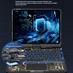 💻 Magic Keyboard Inteligente: Rotación 360° y Estilo Cyberpunk