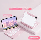 💻 Magic Keyboard Inteligente: Rotación 360° y Estilo Cyberpunk